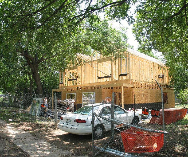 July 28th - 2nd floor and roof framing