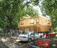 July 28th - 2nd floor and roof framing