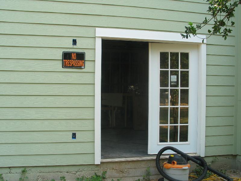 September 3rd - back door