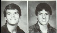 1985 Westchester Yearbook - Stephen Maddox and Andres Macia 
