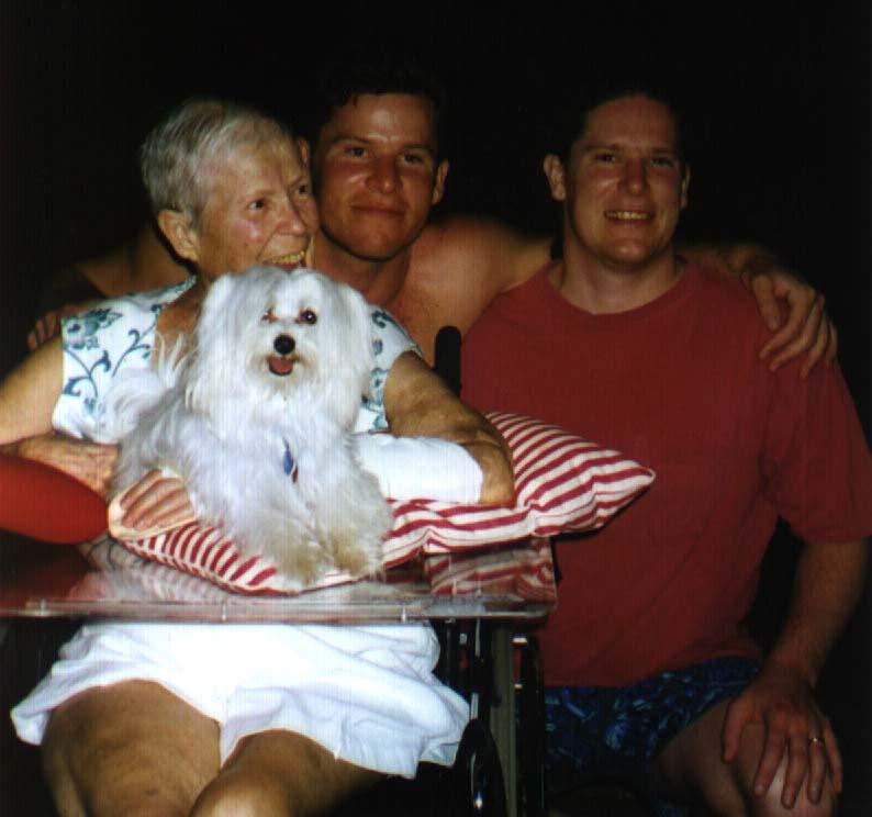 Grandma Mendell, Scott, and Steve