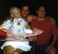 Grandma Mendell, Scott, and Steve