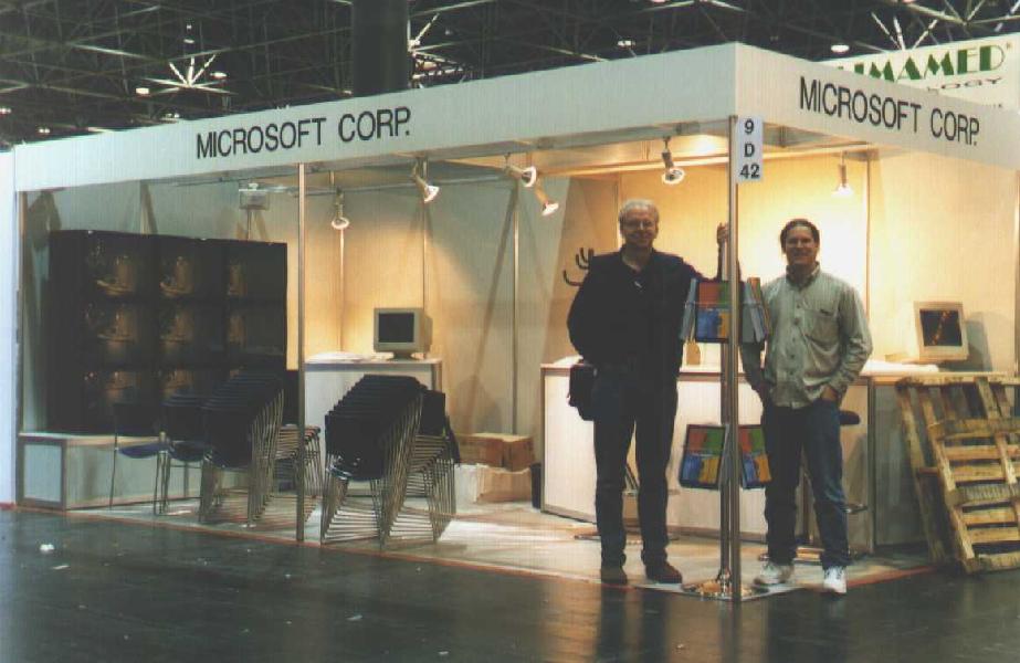 Reha97 Microsoft booth