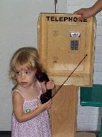 Childrens Museum Houston - Jordan on the phone