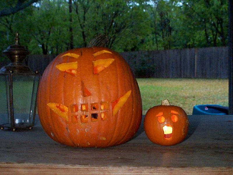 Halloween pumpkins flash