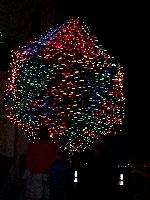 Great big ball of lights on a rope