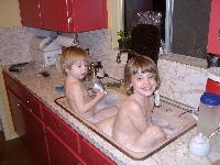 Double Sink Bath!