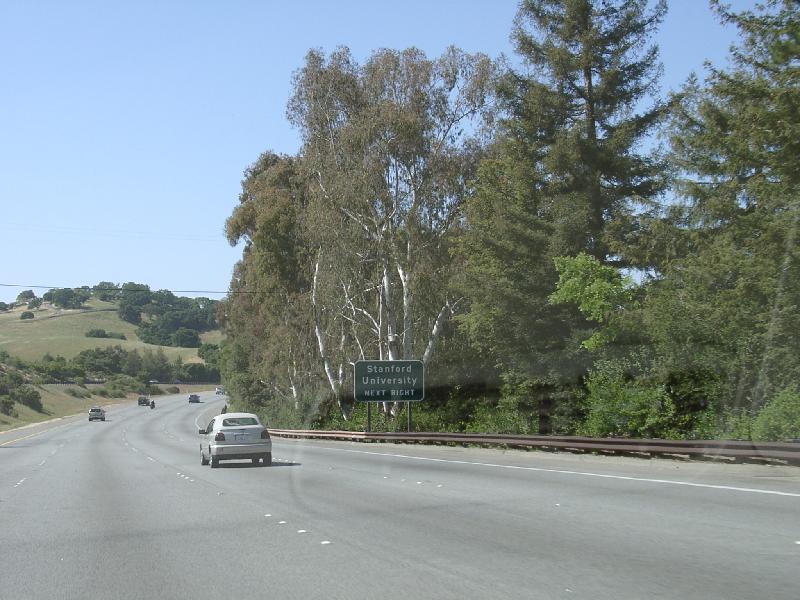 The Stanford University exit
