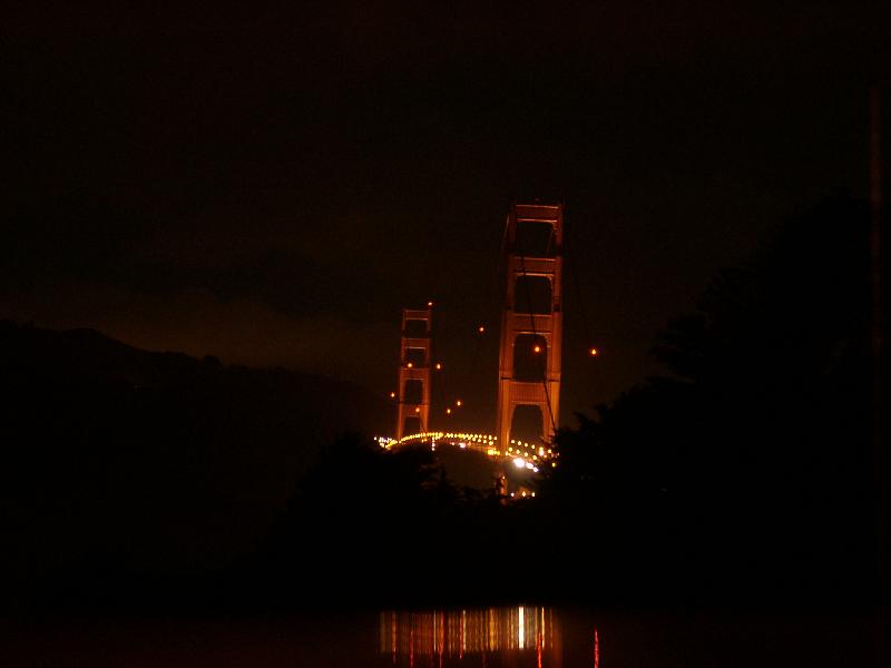 The bridge at night