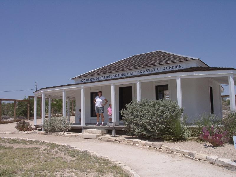 Judge Roy Bean's House in Langtry, Texas