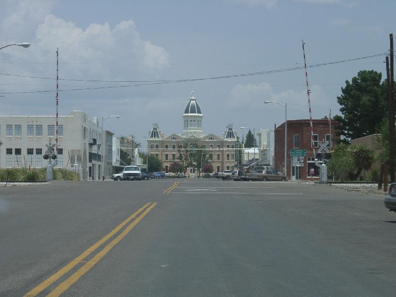 County courthouse in Marfa