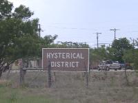 Hysterical District - in a patch of dirt in Eldorado, Texas