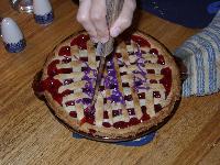 Julie wanted a cherry pie for her birthday this year