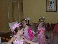 Three princesses dancing