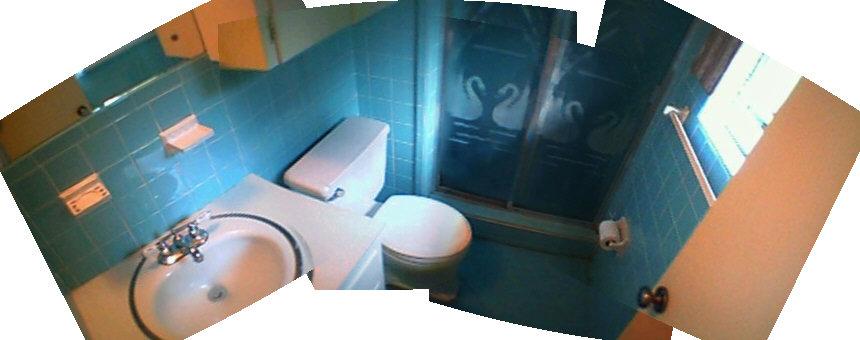 Another panorama of the bathroom pre-demolition
