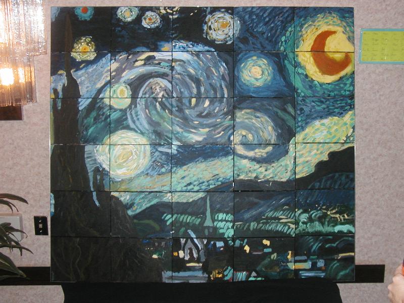The whole Starry Night project - at the auction
