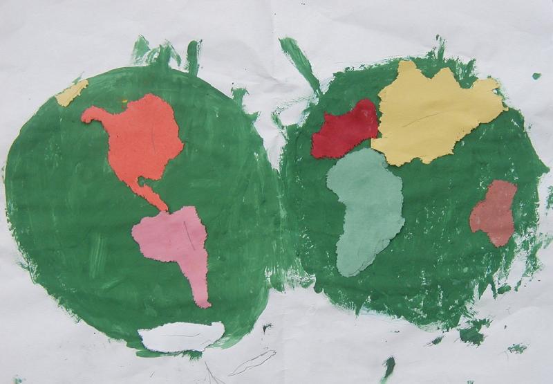Jada's world map