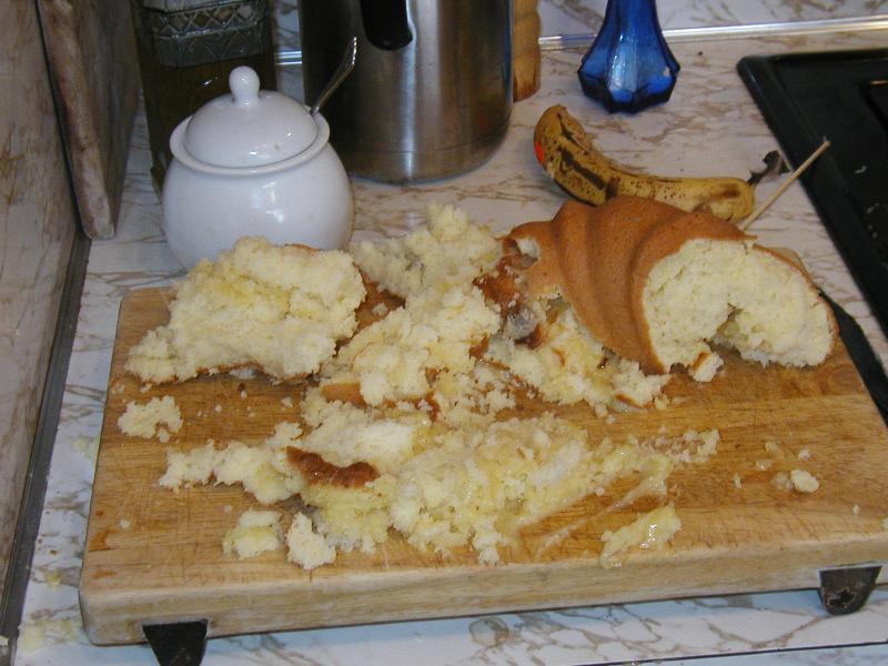 Oh no! Cake disaster.