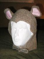Julie also made mouse hoods