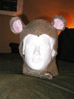 Front view of mouse hood