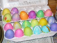Lotsa pretty eggs