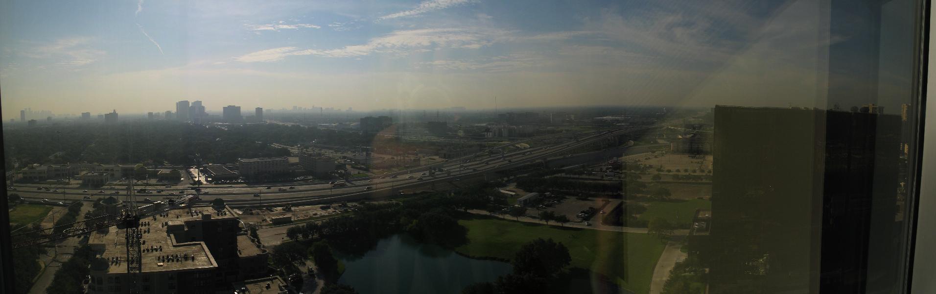 panorama from the DataCert Houston office