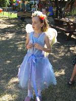 Jordan as a fairy at the AMS Fall Festival