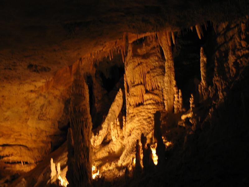 first cave formations