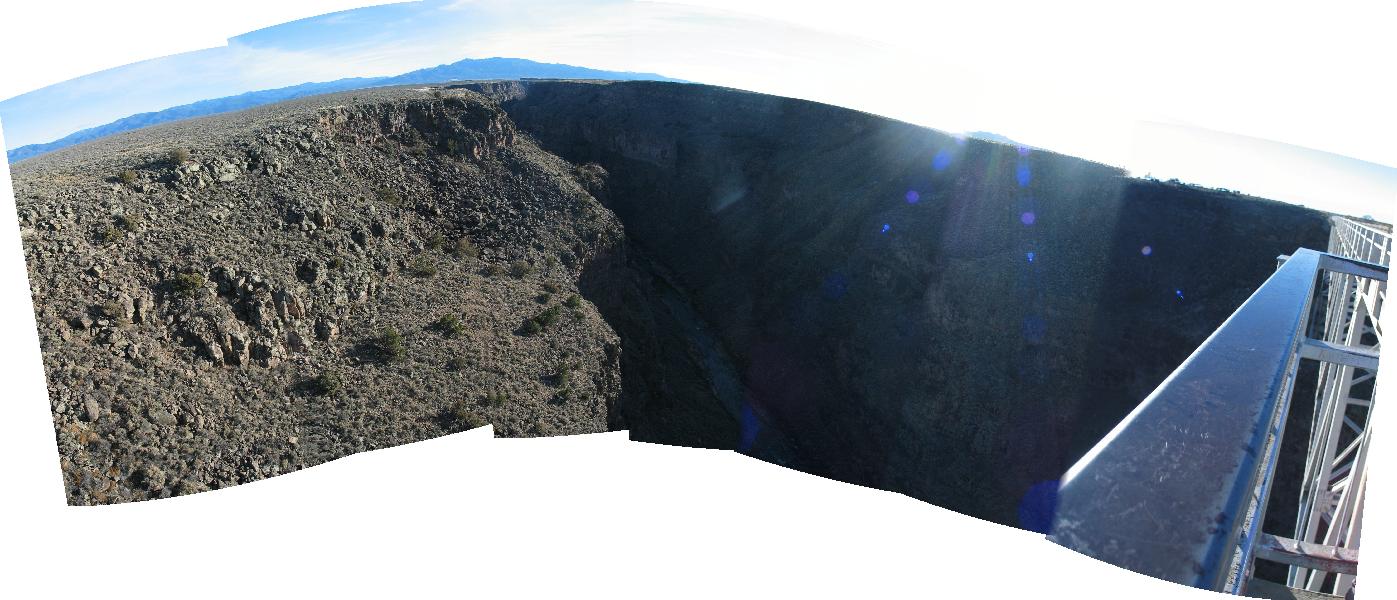 this panorama came out twisted - not enough detail in the shadows