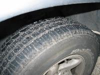 passenger front tire