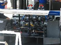 engine view of an AMLS prototype car