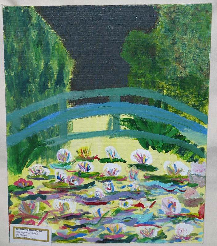 Monet's Japanese Bridge, by Michelle Hinojosa