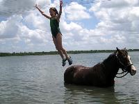 Jordan at Decker Lake with SunCrest Farm Horse Camp