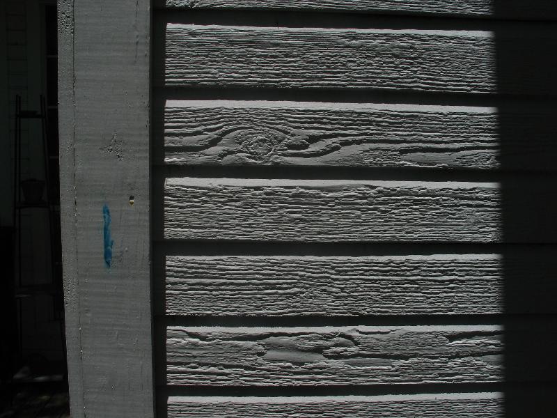 detail of siding - need to replace a few boards