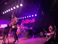At Antone's with Hogie and Damon, seeing Jackie Venson and the Foxtones 
