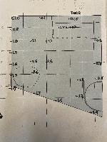 Used a ZipLevel to measure relative elevations and measure slope for drainage 
