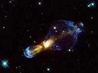 Hubble reveals previously unseen shocks