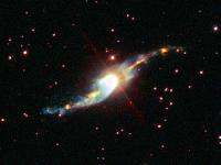 The mysterious 'Garden-sprinkler' nebula