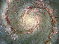 The Heart of the Whirlpool Galaxy