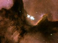 The Heart of the Trifid Nebula