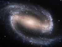 A Poster-Size Image of the Beautiful Barred Spiral Galaxy NGC 1300