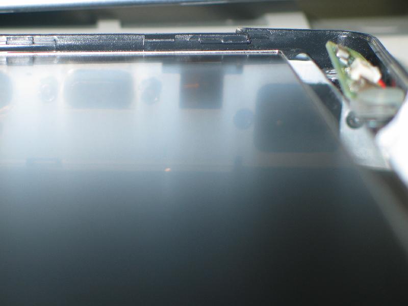 the reason I thought about removing the screen from the back half of the case