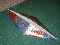 ...finish the petal fold. This is called the 'bird base'. 