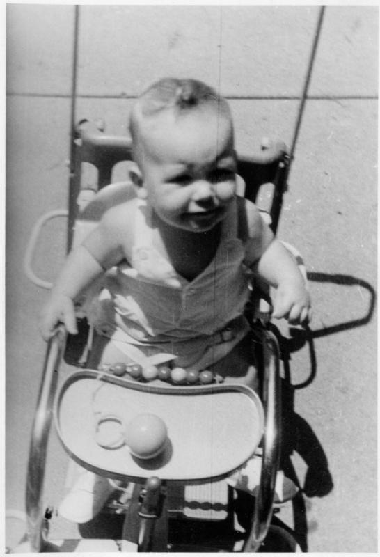 Mike Donie, 2 years old