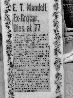 This is a photo from a laminated clipping my mom gave me, July 2025. It says that it was published in the Indianapolis Times on September 6, 1958. 