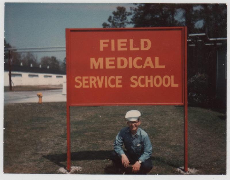 Mike at Camp Lejune