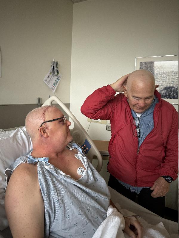 That short hair feels funny! 