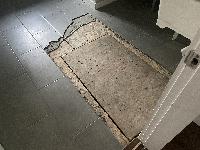 July 15 2022 - laundry room floor<br/> 