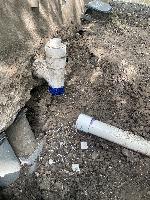 July 17 2022 - side - drain line repair <br/> 