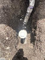 July 23 2022 - drain line in back yard <br/> 
